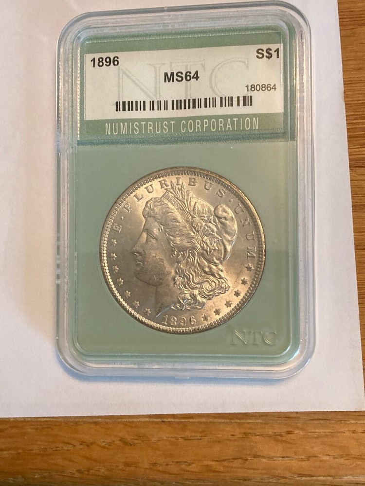 1896 Morgan Silver Dollar - MS++++ - Beautiful Coin - Few Better