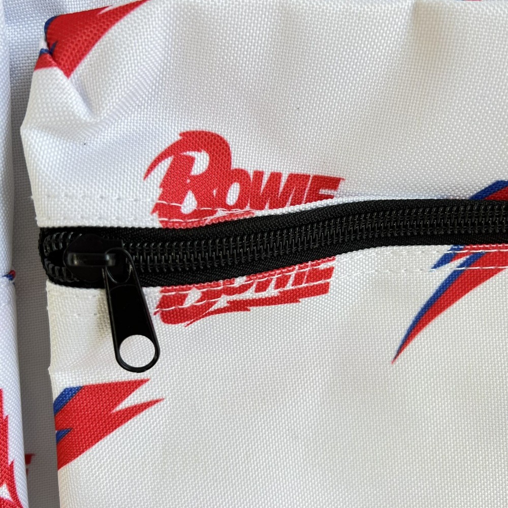 NEW David Bowie Backpack Large Logo All Over NWT
