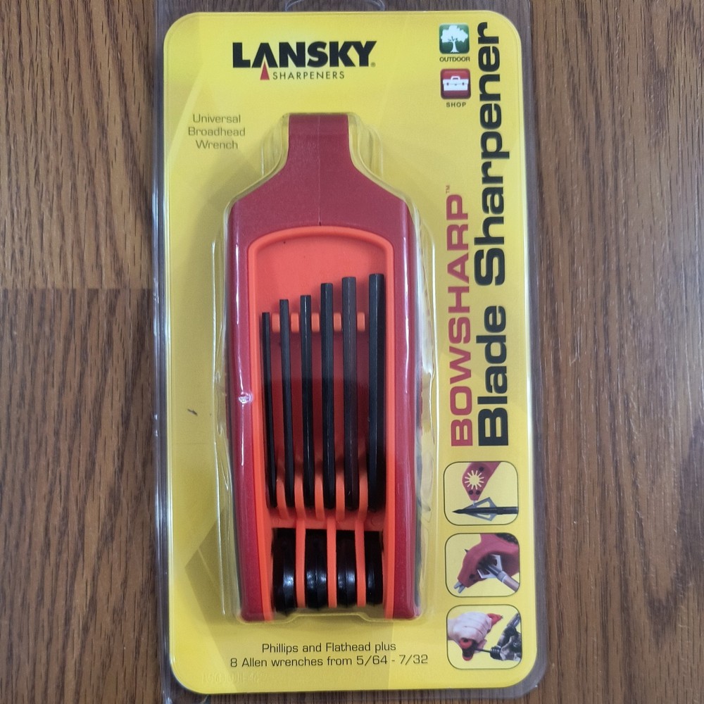 LANSKY  BROADHEAD & KNIFE SHARPENER PLUS ARROW TOOL & MULTI-TOOL