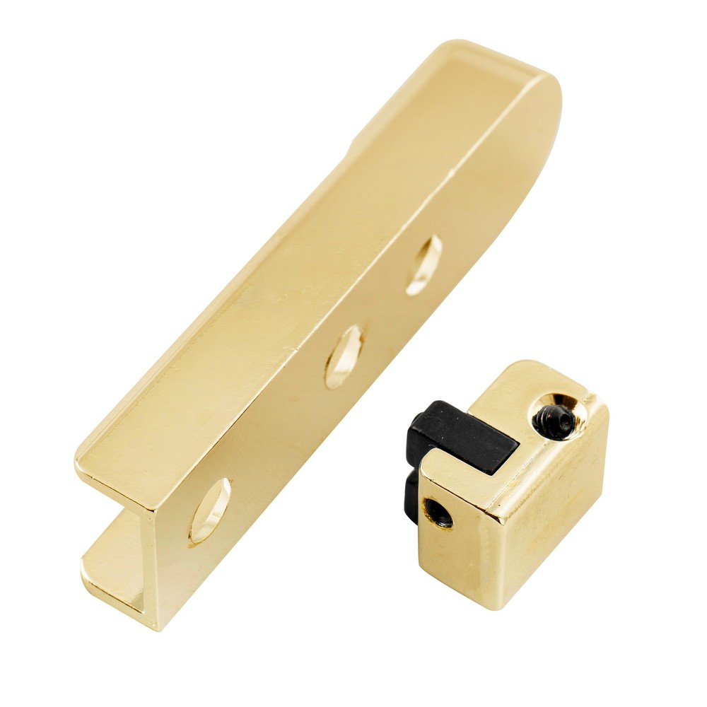 Musiclily Pro 4Pcs Gold Individual Single String Lock Down 4 String Bass Bridge