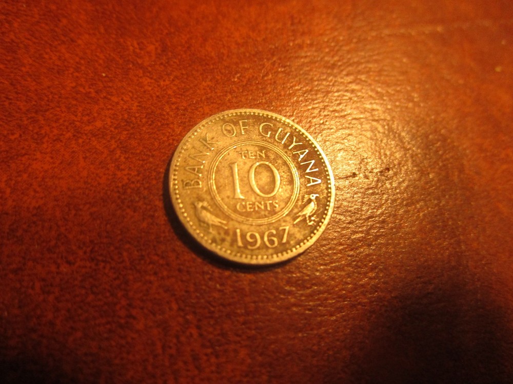 1967 Guyana 10 Cents