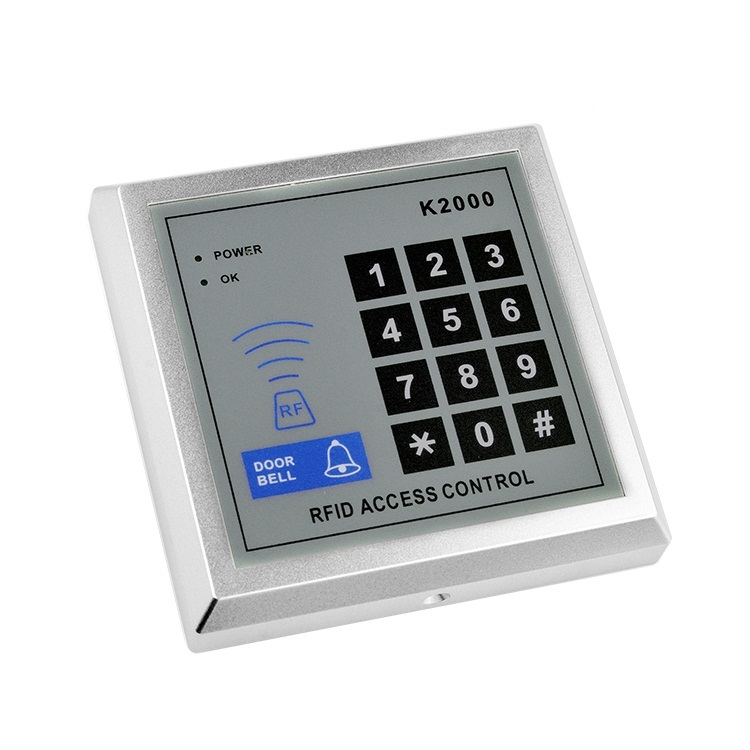 NSEE K2000 3000 Users 125KHz RFID Card Keyfob Reader Door Access Control Keypad