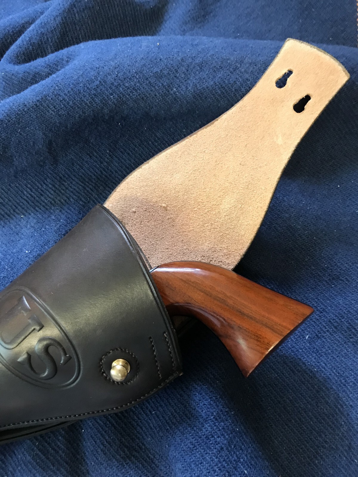 1881 Holster for Colt + S&W with Forsyth, Ordnance/Troop Saddler modification