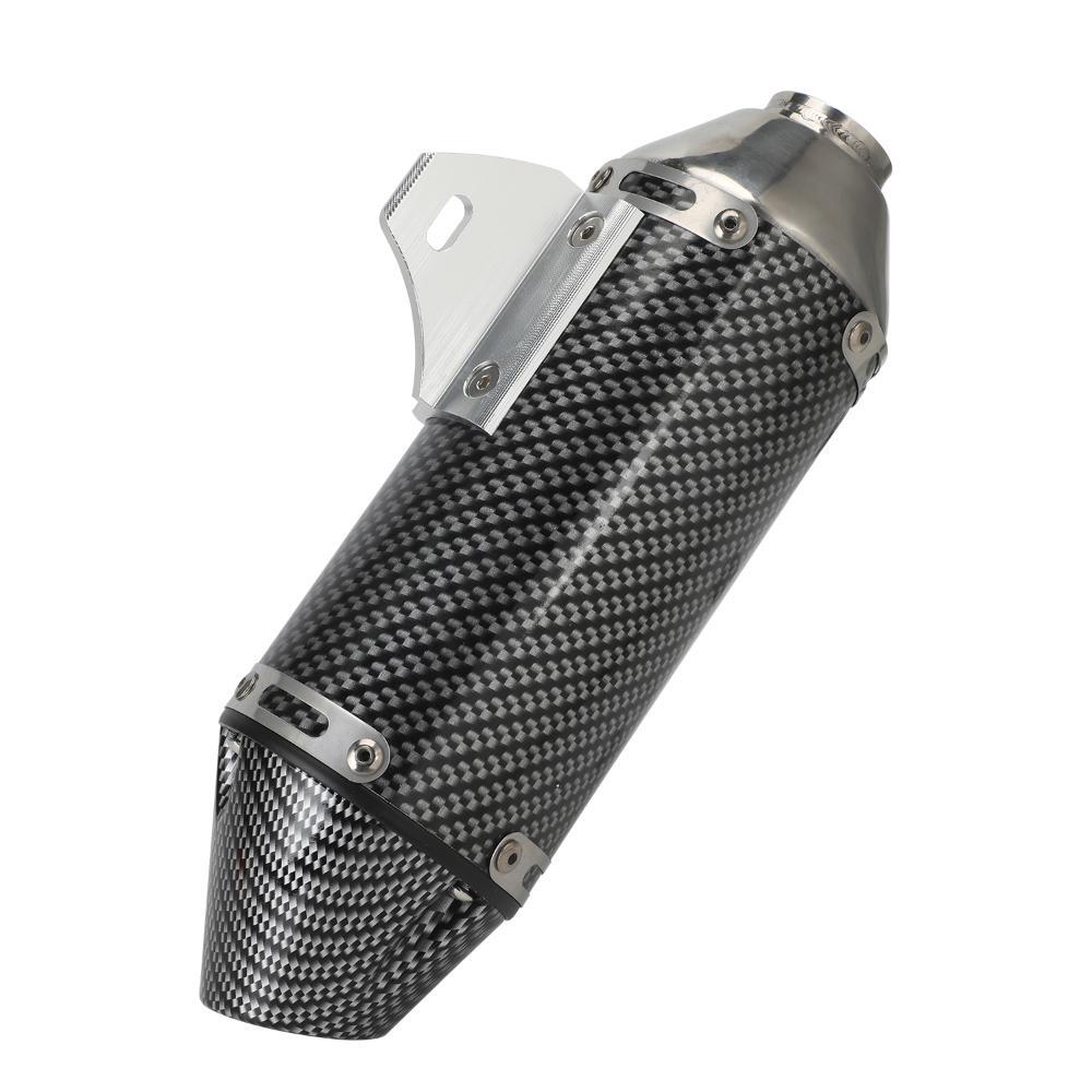 Motorcycle Exhaust Pipe Carbon Fiber for KLX110 KLX110L 2012-2024 Dirt Bike