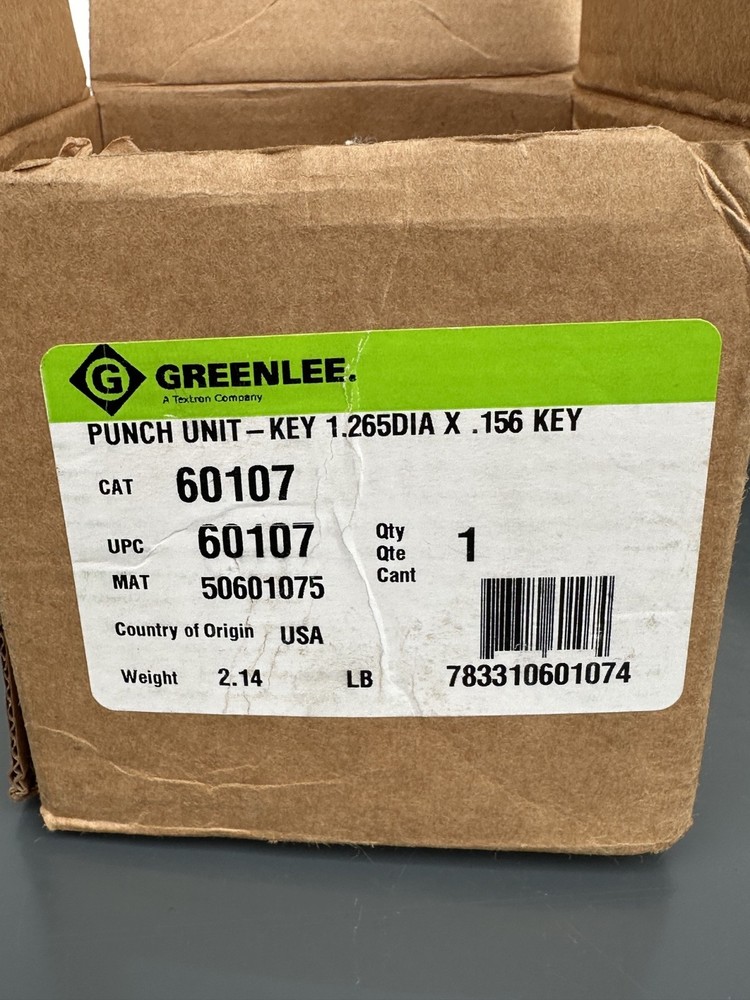 Greenlee 60107 Key Punch Unit