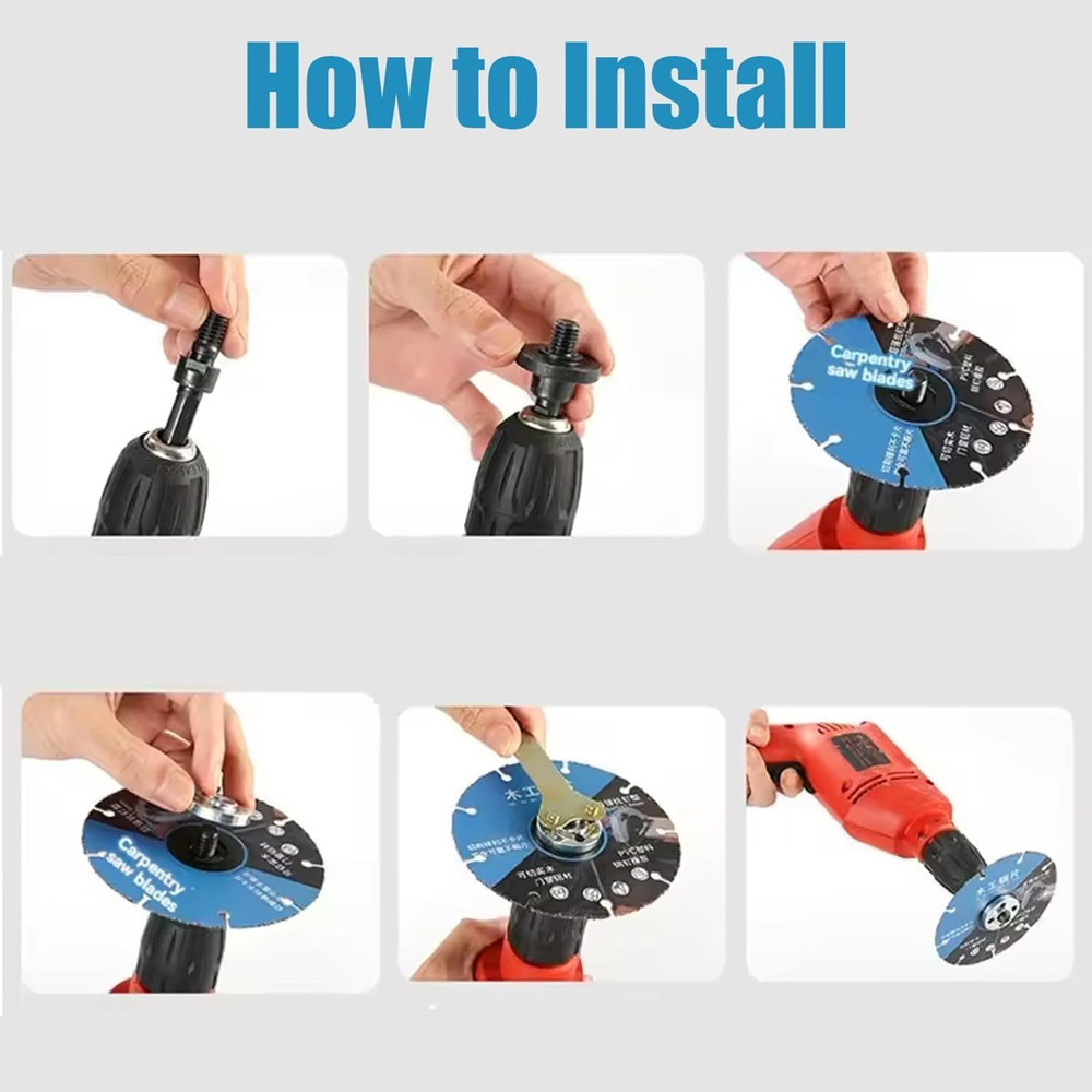 2Sets Angle Grinder Connector Set, Electric Drill Angle Grinder Connecting Ro...