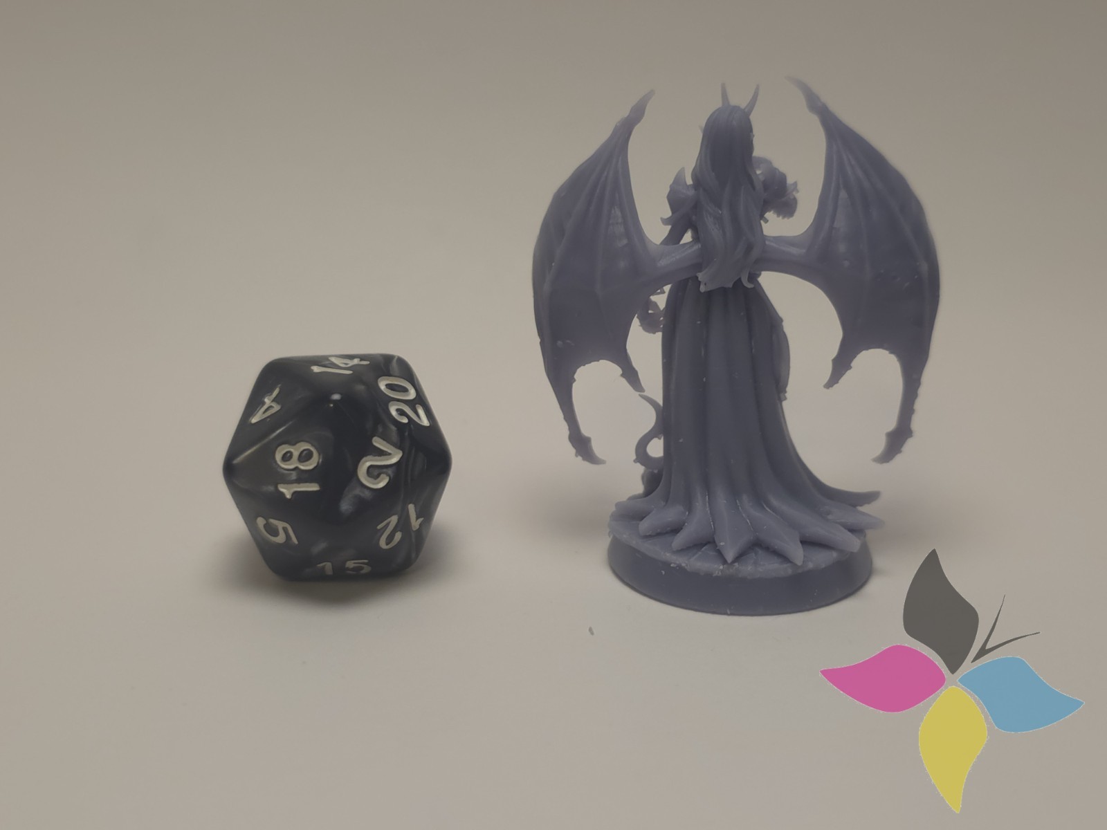 Succubus 01 Resin Miniature 3D Printed D&D Tabletop RPG Figure