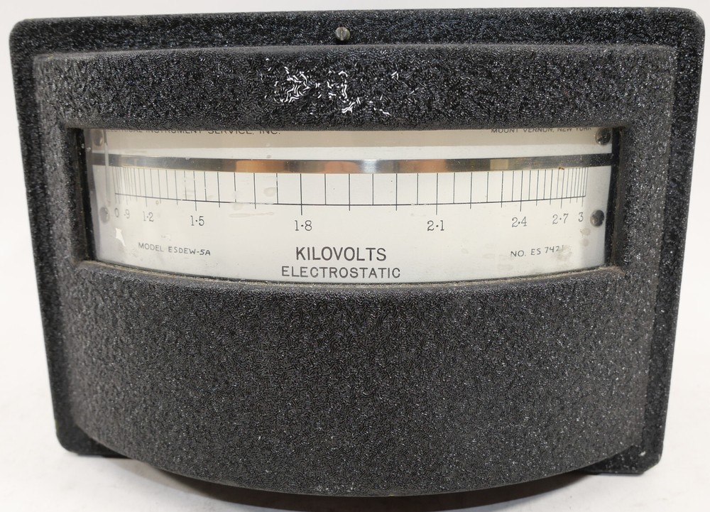 Sensitive Research High Voltage Voltmeter 3KV 3 Kilo Volt ESDEW-5A #2