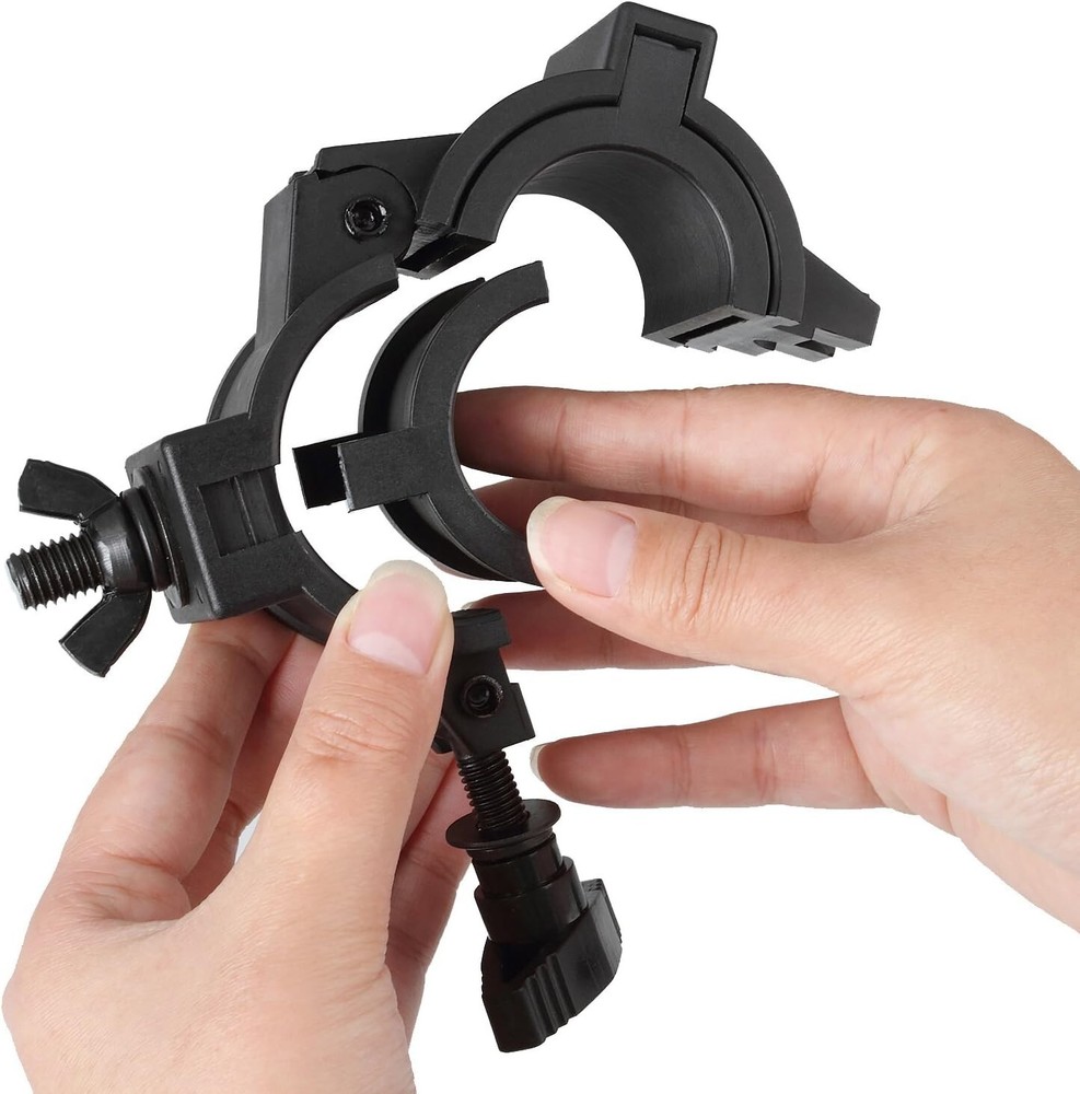 Lightweight 33lb Capacity Clamps for DJ Par Light - Versatile Hanging Solution
