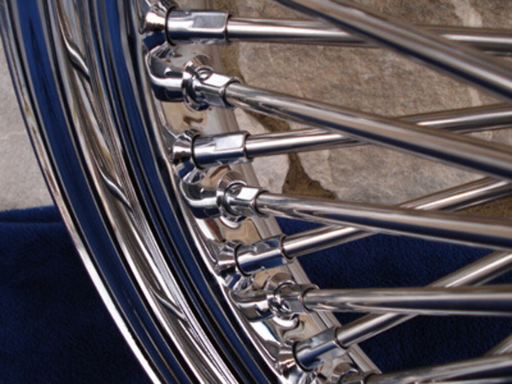 21X3.5 MAMMOTH FAT SPOKE WHEEL 120/70-21 WWW S TIRE KIT HARLEY TOURING 2000-07