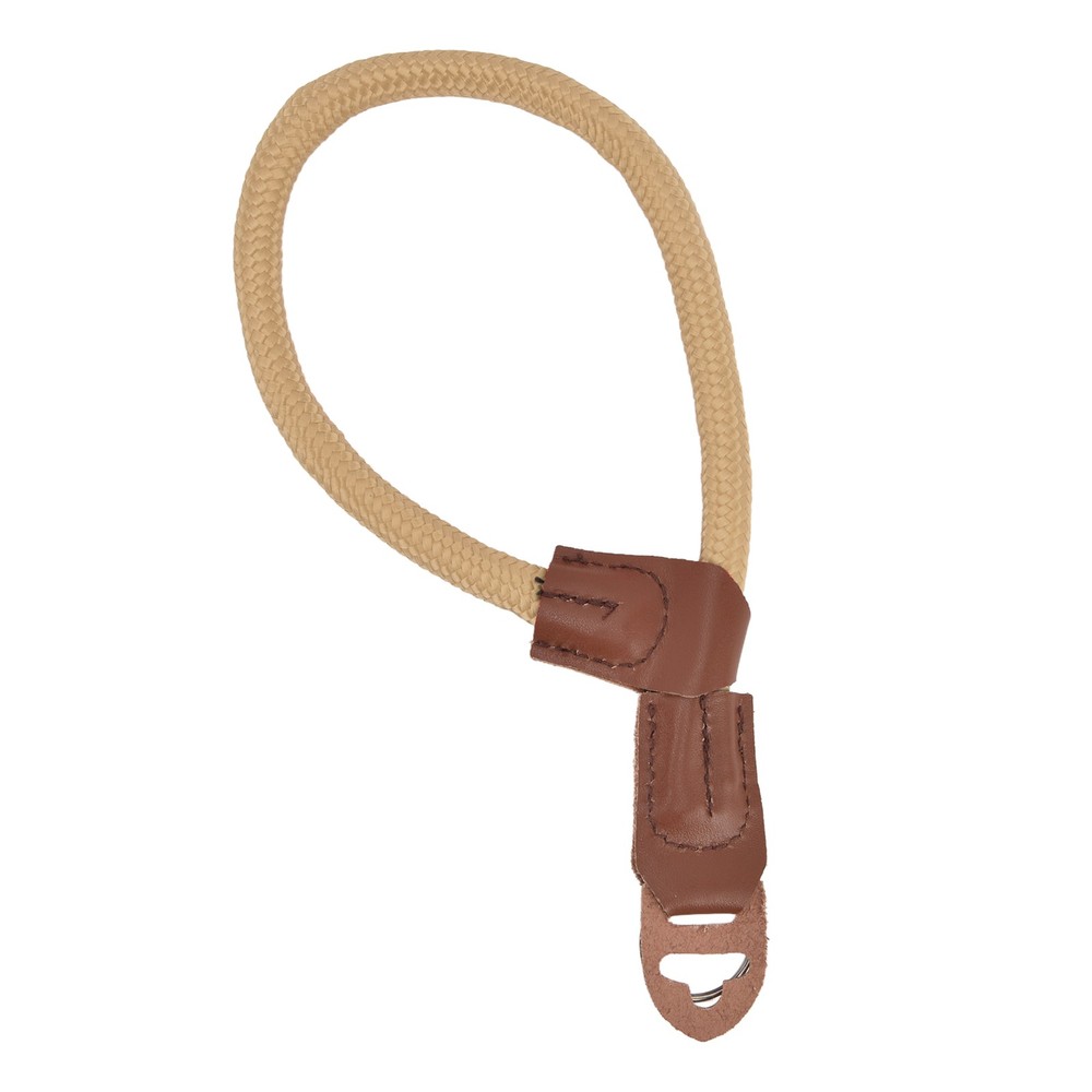 Khaki Adjustable Camera Hand Wrist Strap For Digital SLR Camera Quick