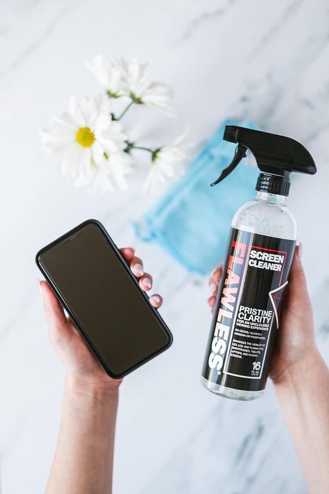 Screen Cleaner Spray with Microfiber Cleaning Cloth for LCD, LED Displays on ...