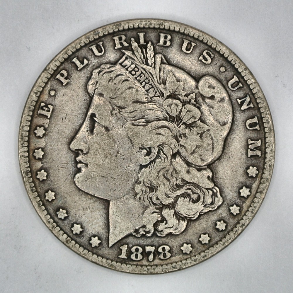 1878-CC Morgan Silver Dollar