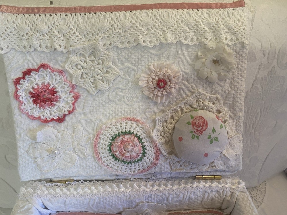 Shabby Chic Grandma Core Sewing Box