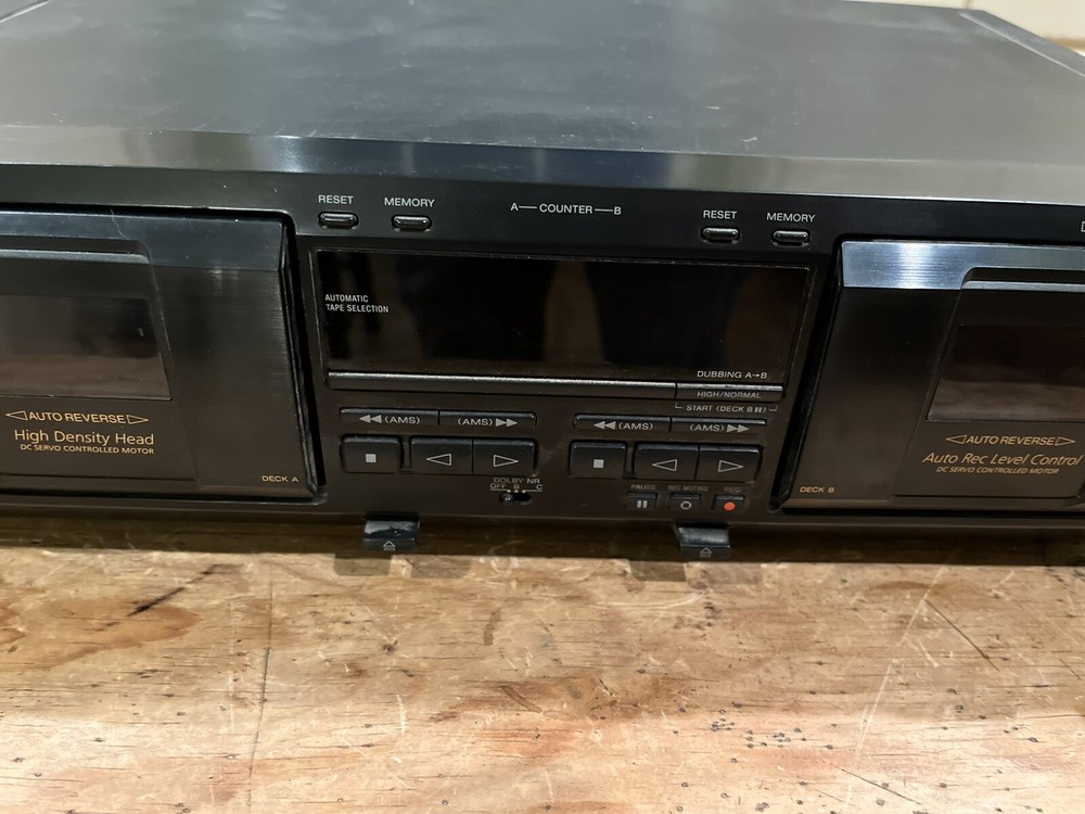 Sony Stereo Cassette Deck TC-WE435 PARTS ONLY DOES NOT WORK