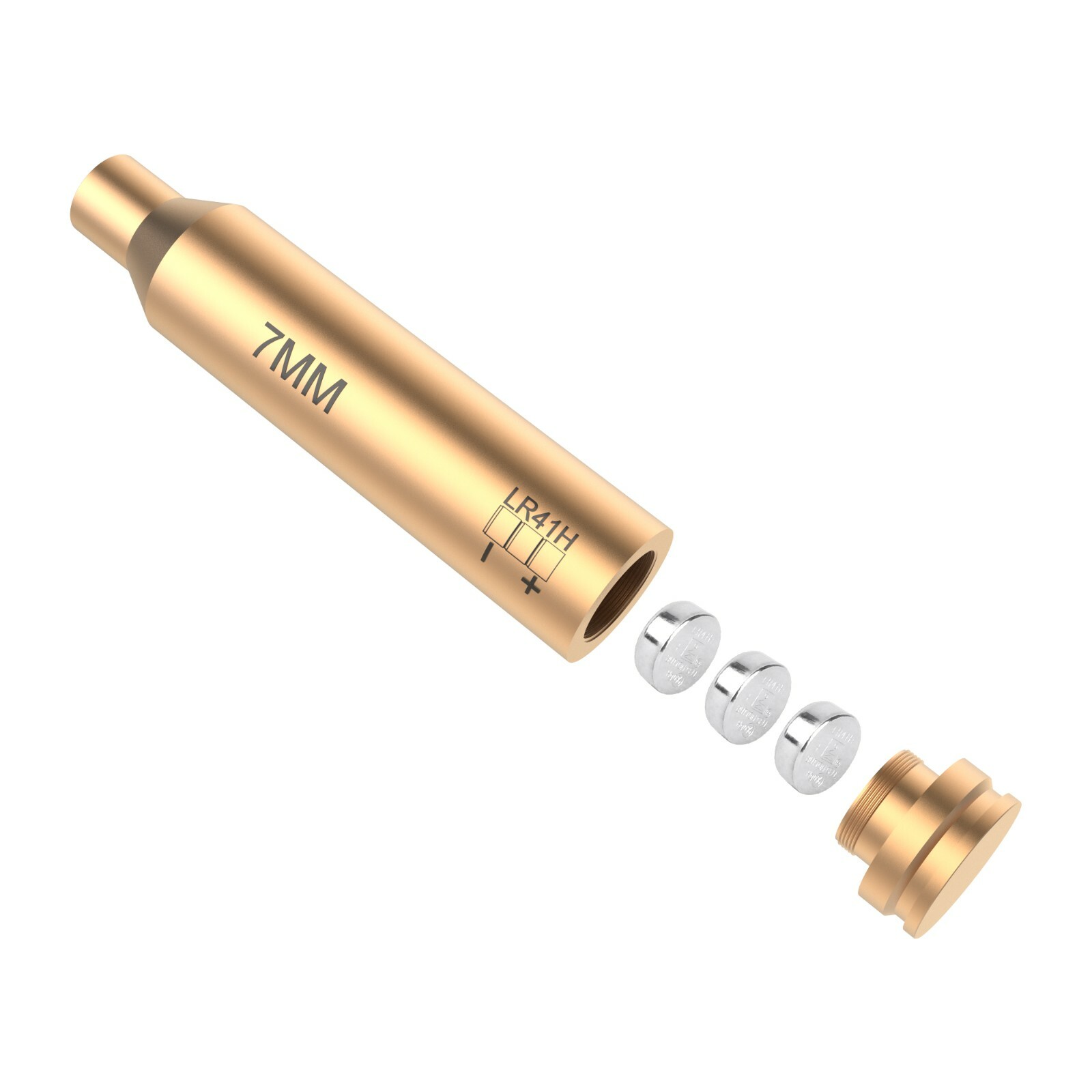 Red Laser boresight CAL 7MM/8MM/9MM/223/308/762 Cartridge bore sighter US Seller