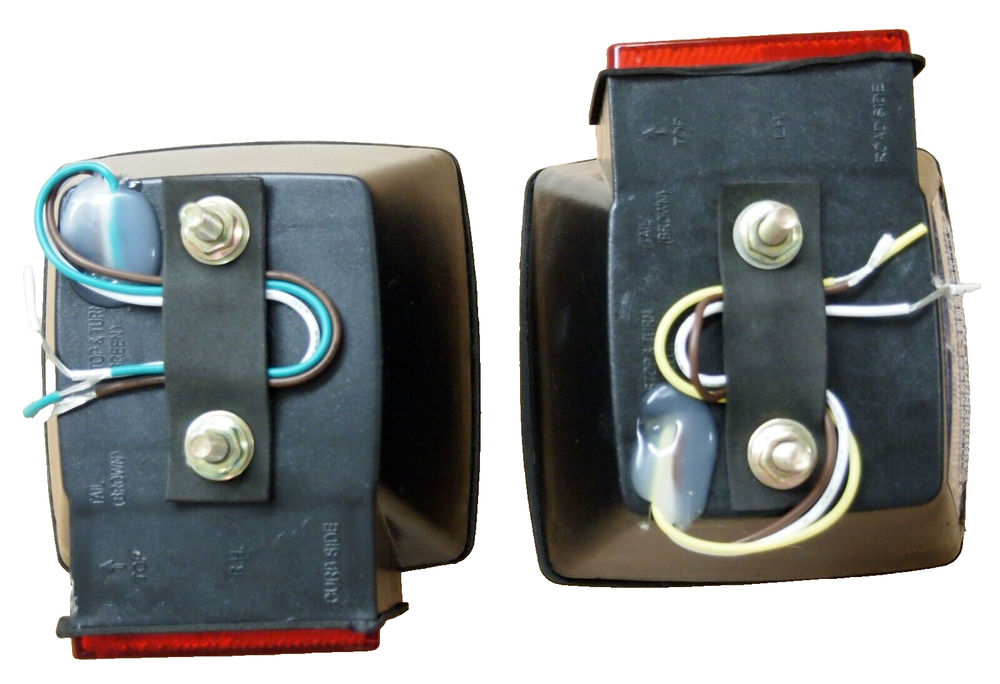 12V LED Trailer Light Kit Multi-Function Tail Lights Submersible DOT HTLL-007