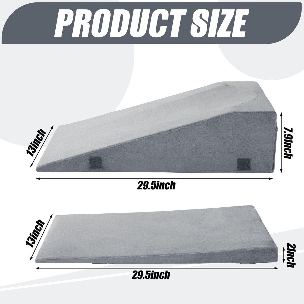 Leg Elevation Pillows for After Surgery, Adjustable Height Knee Surgery Recov...