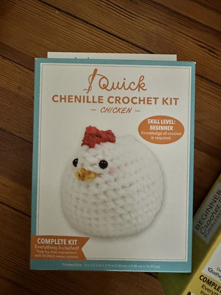 3 Crochet complete kits