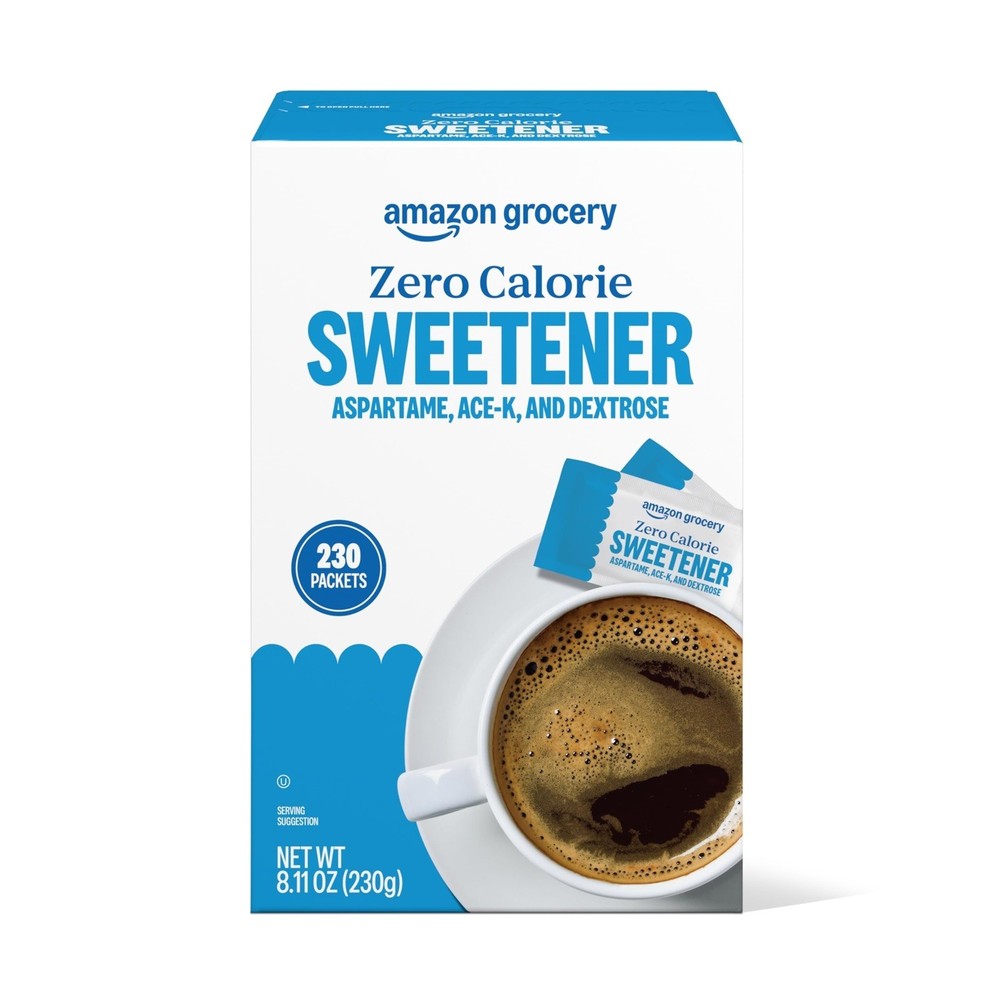 Aspartame Sweetener Zero Calorie Packets, 230 Count