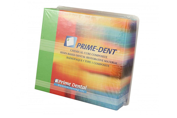 Prime-Dent Dental Chemical Self Cure Composite Resin Kit 15g/15g with Bonding