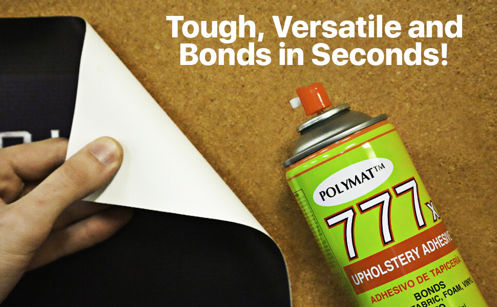 777 FAST TACK FOAM FABRIC BOAT & TRAILER LINER CARPET UPHOLSTERY GLUE ADHESIVE