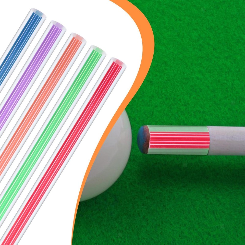 Billiard Cue Ferrule Professional Acrylic Rod Replacement Solid Rod Accessory