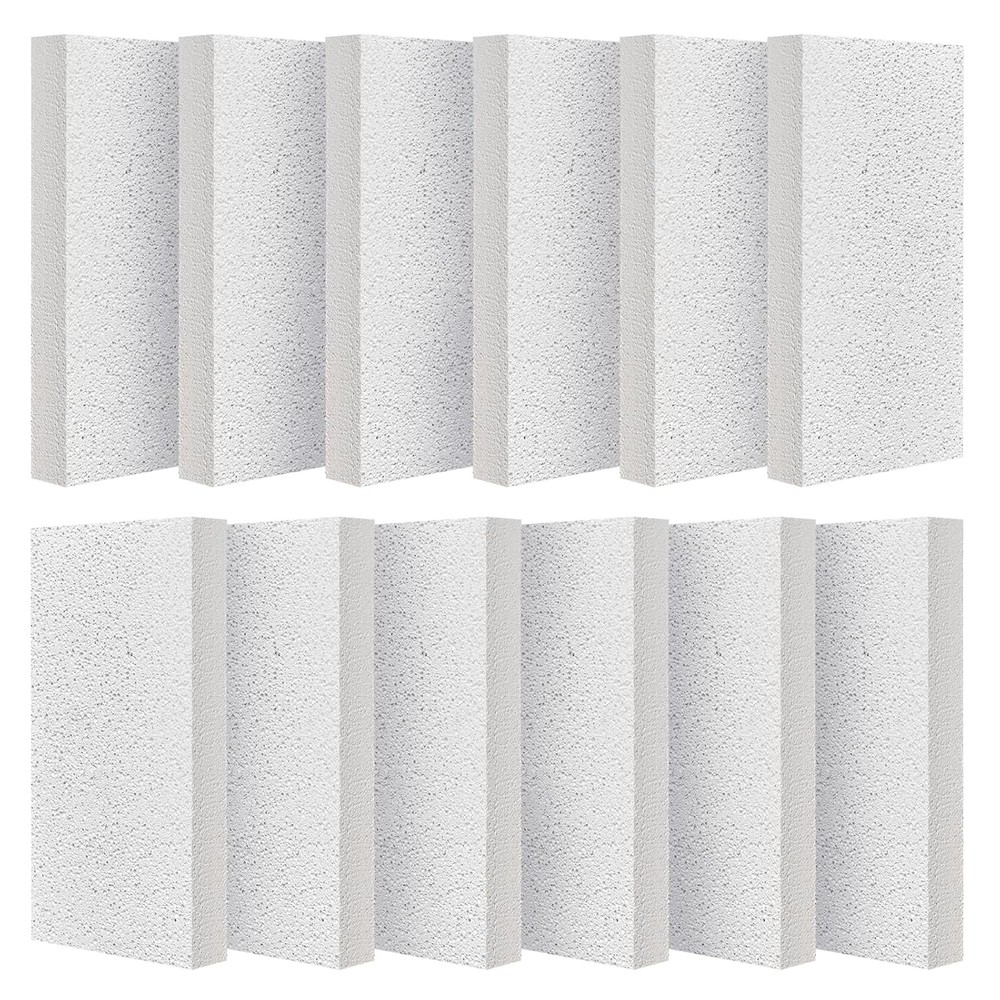 Fire Bricks, WoodStove Firebricks, 2400F Light Weight High 12 Pack