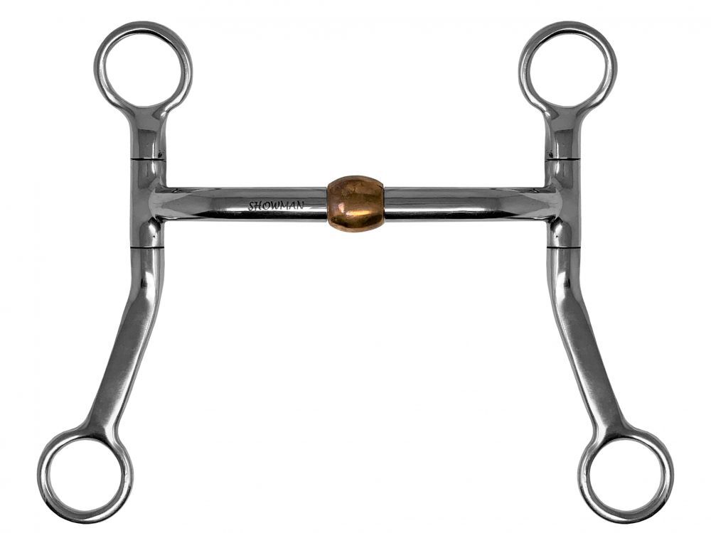 Showman Western Shank Bit w/ Copper Link