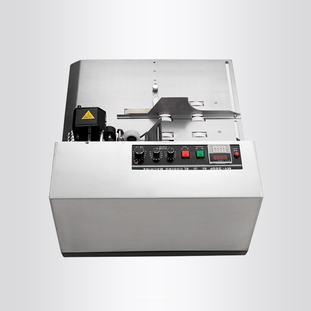 Widened Digital Continuous Automatic Ink Wheel Label Coding Printing Machine
