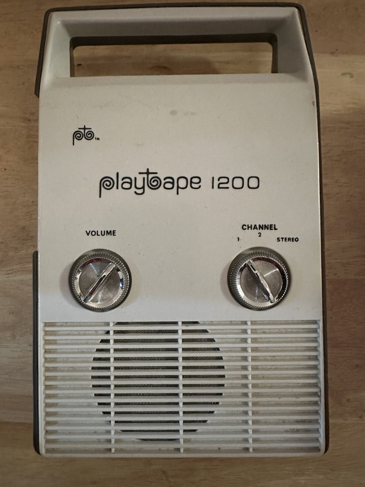 Playtape 1200 Mini Tape Player Untested