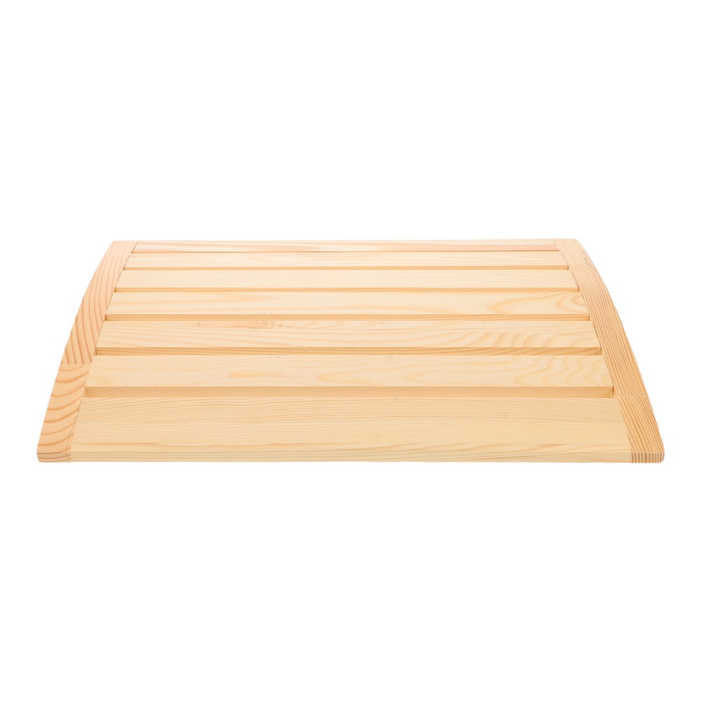 Sauna Neck Pillow: Solid Wood Headrest For Sweat Steaming Room, Solid Wood