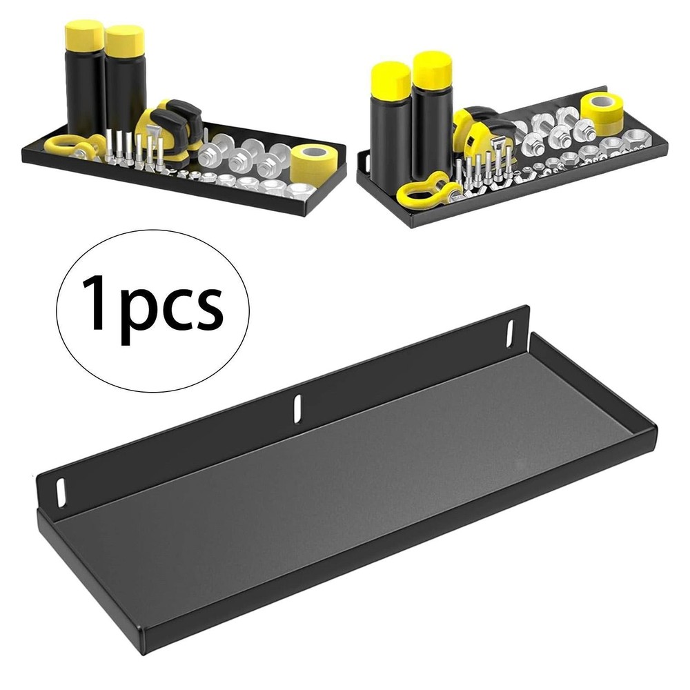 Utility Tool Holder Wall Mounted Organizer Rack for Small Items Bolts Nails