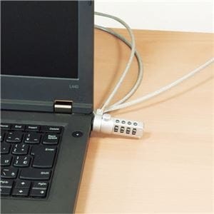 Nakabayashi 4-Digit Combination Security Lock, Silver SL-055 (10-Pack)