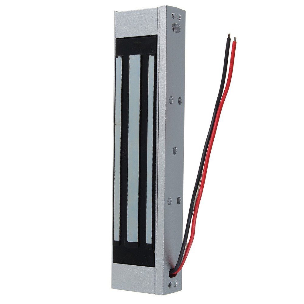 Electric Magnetic Lock w/ 2 Wireless Remote Controls Door Access Control System