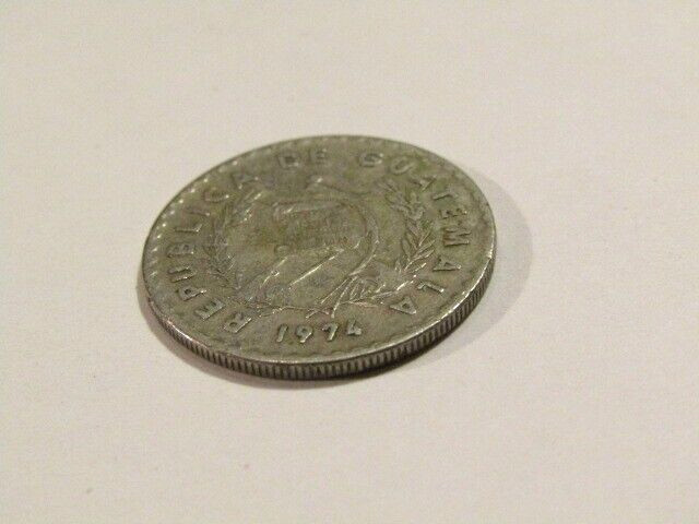 Guatemala 1974 10 Centavos Coin