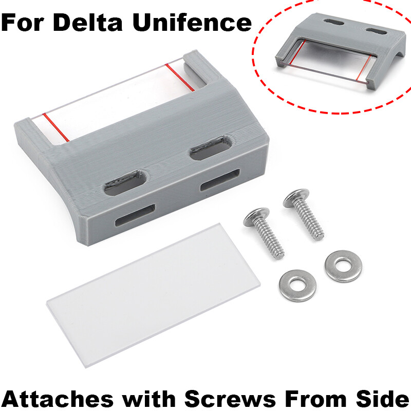 Improved For Delta Unifence Cursor Type I - Attaches From Side w/ Fence End Caps
