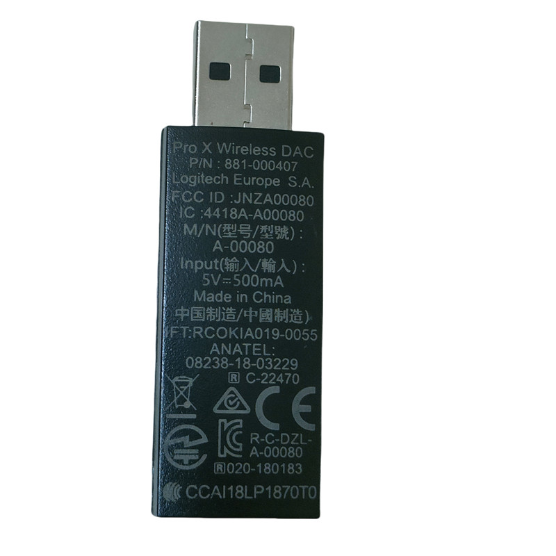 USB Dongle Receiver for Logitech G PRO X Wireless Gaming Headset USB Adapter