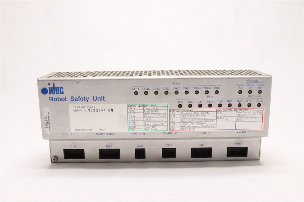 IDEC ROBOT SAFTEY UNIT MK1234-21