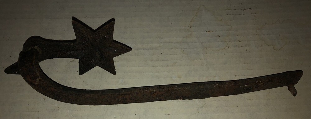 ANTIQUE SHUTTER HARDWARE w/ a STAR