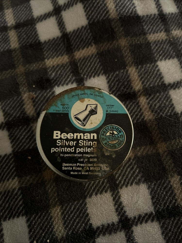 Beeman Silver Sting Pointed Pellets 177/4.5 mm