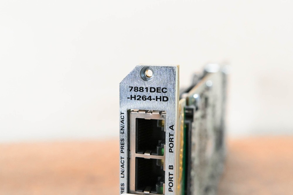 Evertz 7881DEC-H264HD H.264/AVC Decoder CG01KHX