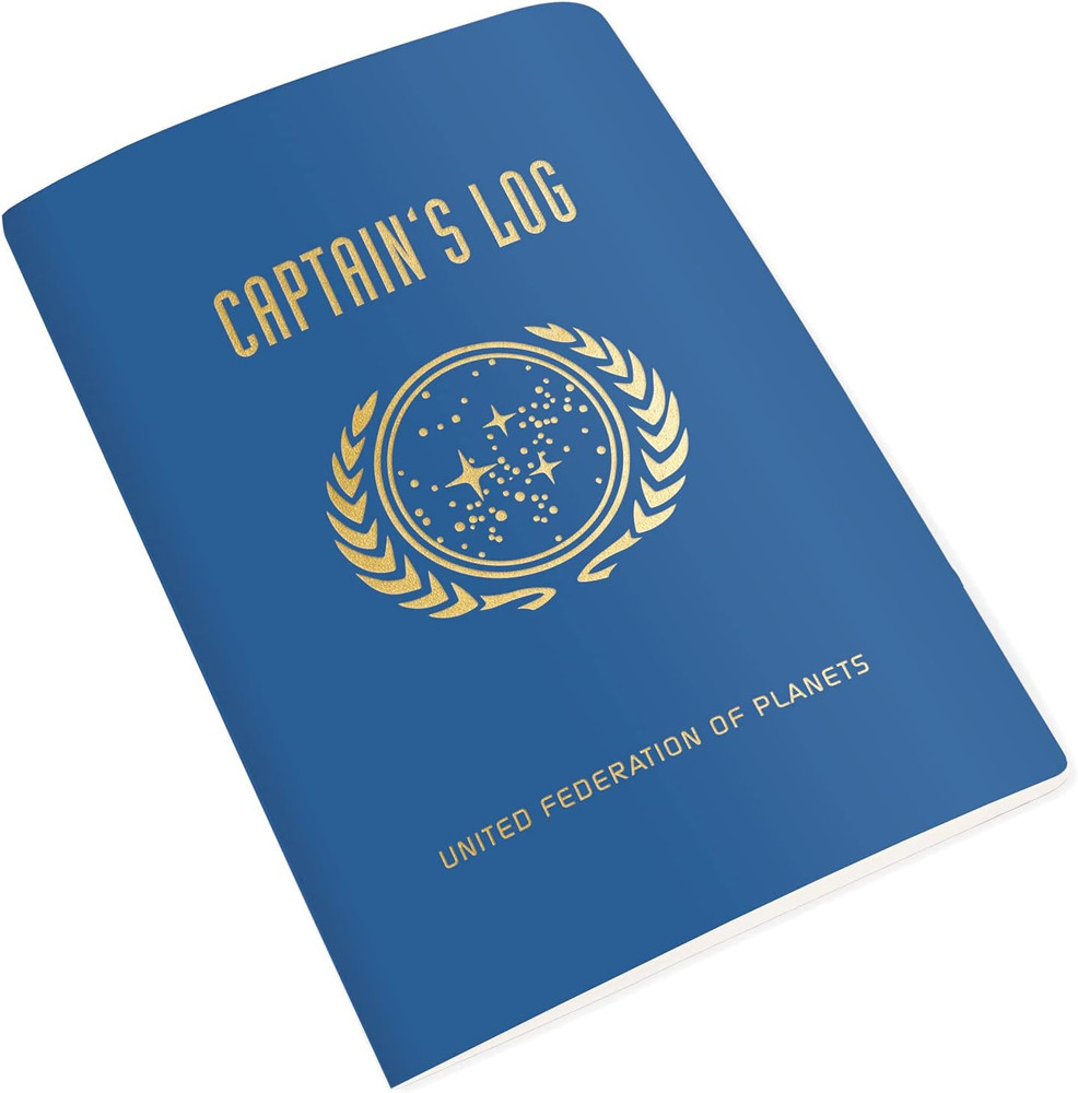 Star Trek Captain'S Log Large Notebook