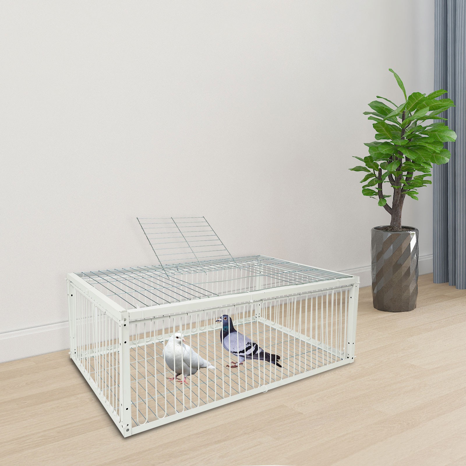 Pigeon Trap Cage, Pigeon Cage, Portable Escape-Proof Pigeon Trap Cage