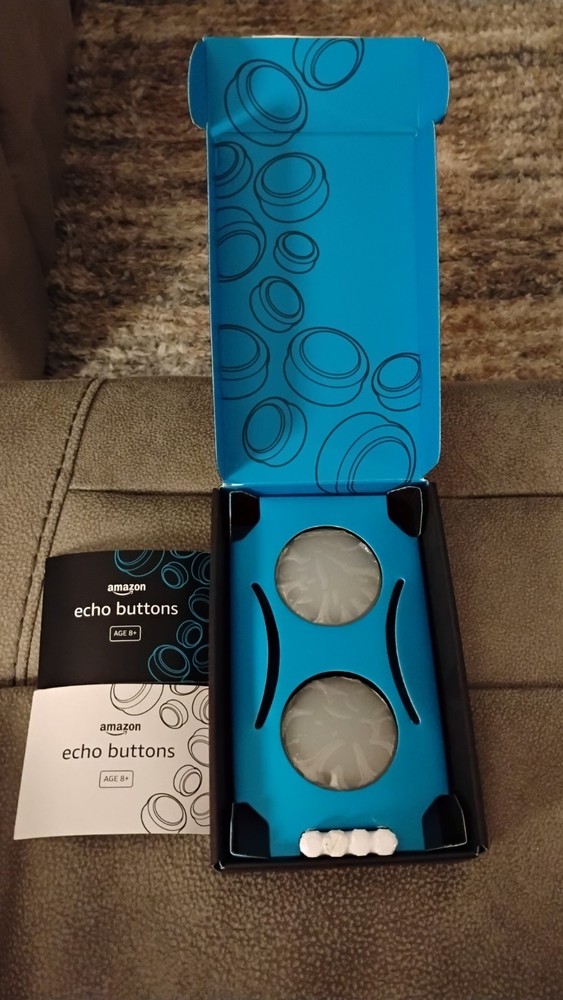 Amazon Echo Buttons 2 Pack Brand New In Box