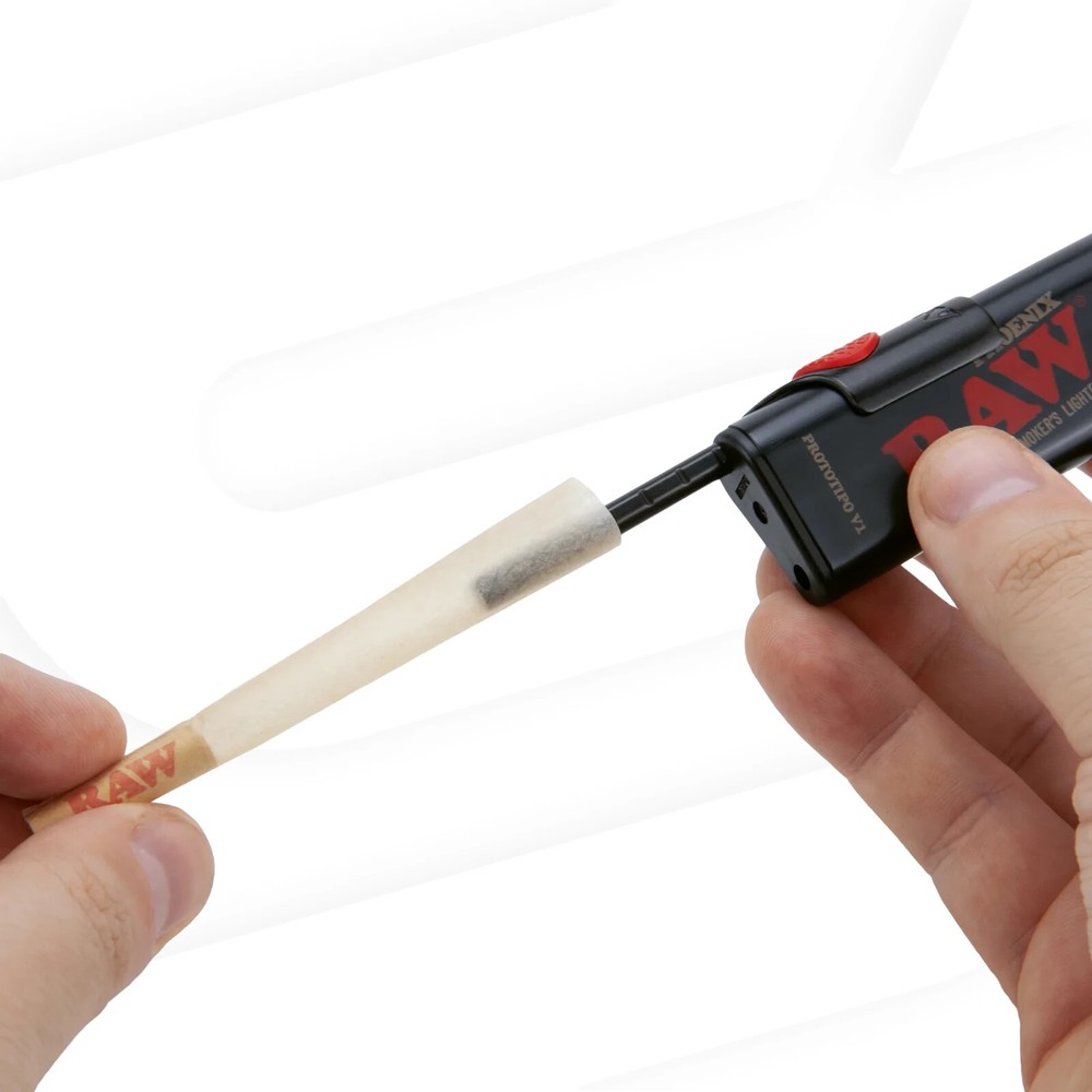 RAW Phoenix Smoker Lighter (1 unit) - Adjustable Wind Screen and Poker!