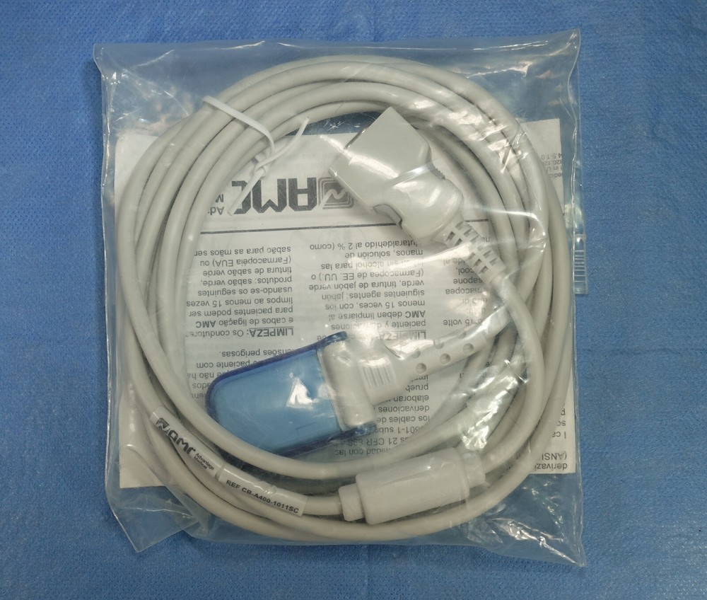AMC/Nellcor SCP-10 SPO2 Adapter Cable - NEW