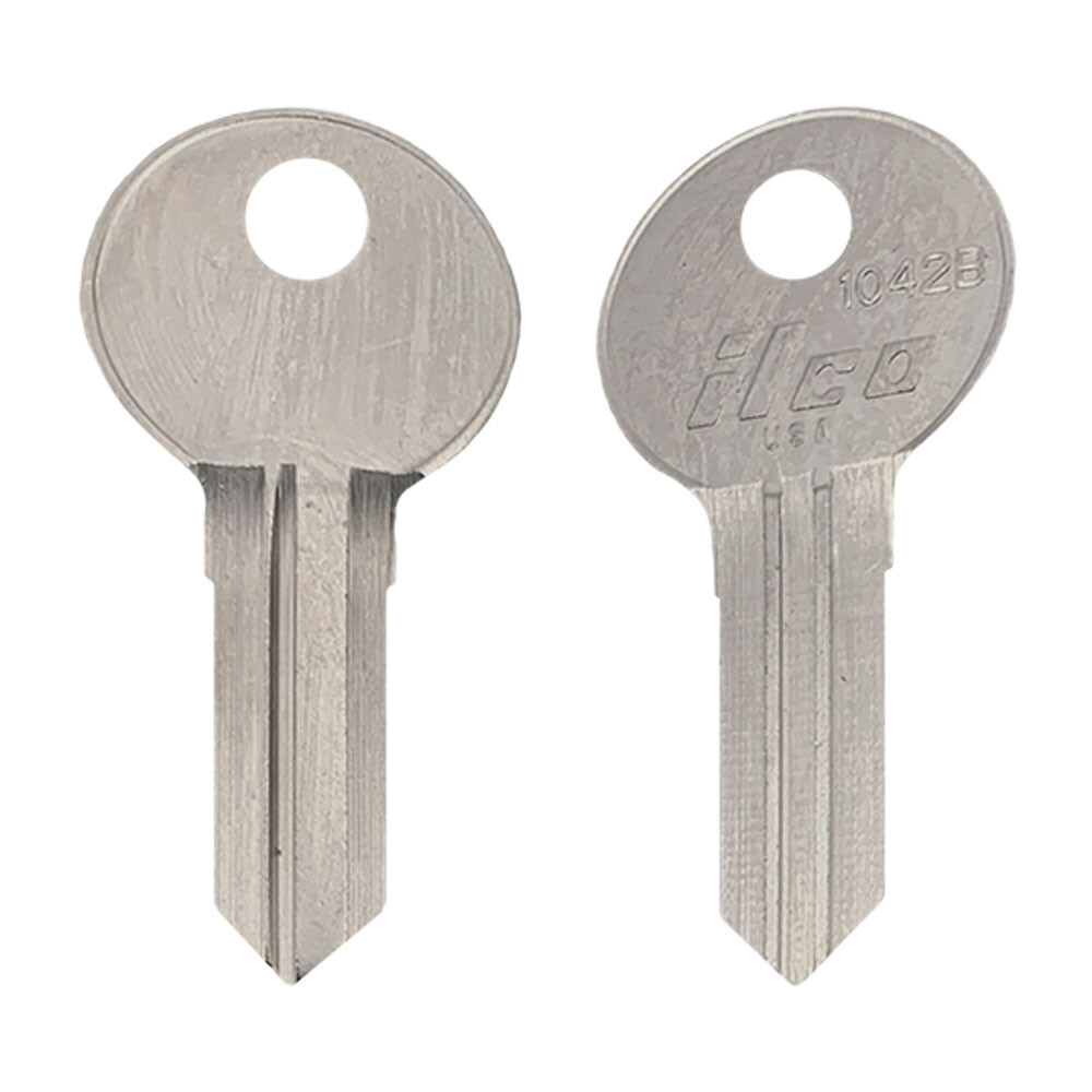 1042B Key Blank – Nickel