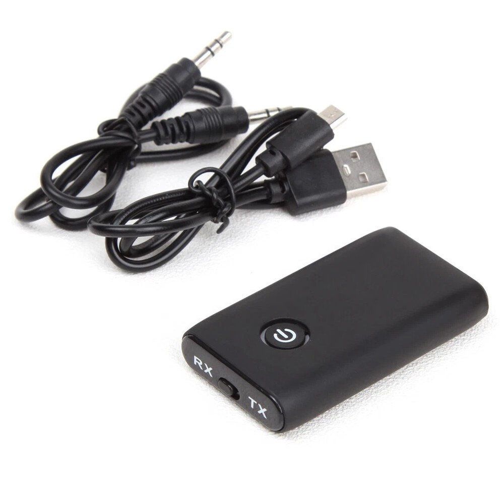5.0 Bluetooth Transmitter Receiver Wireless 2 in 1 Audio 3.5mm Jack Aux Adapter