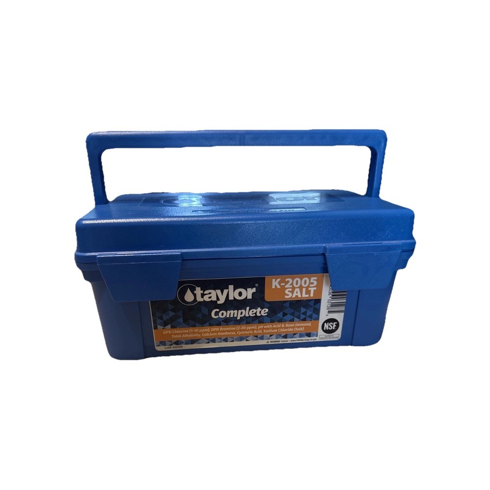Taylor Technologies K-2005-SALT Test Kit Complete (High) K-2005 Test Pool Water